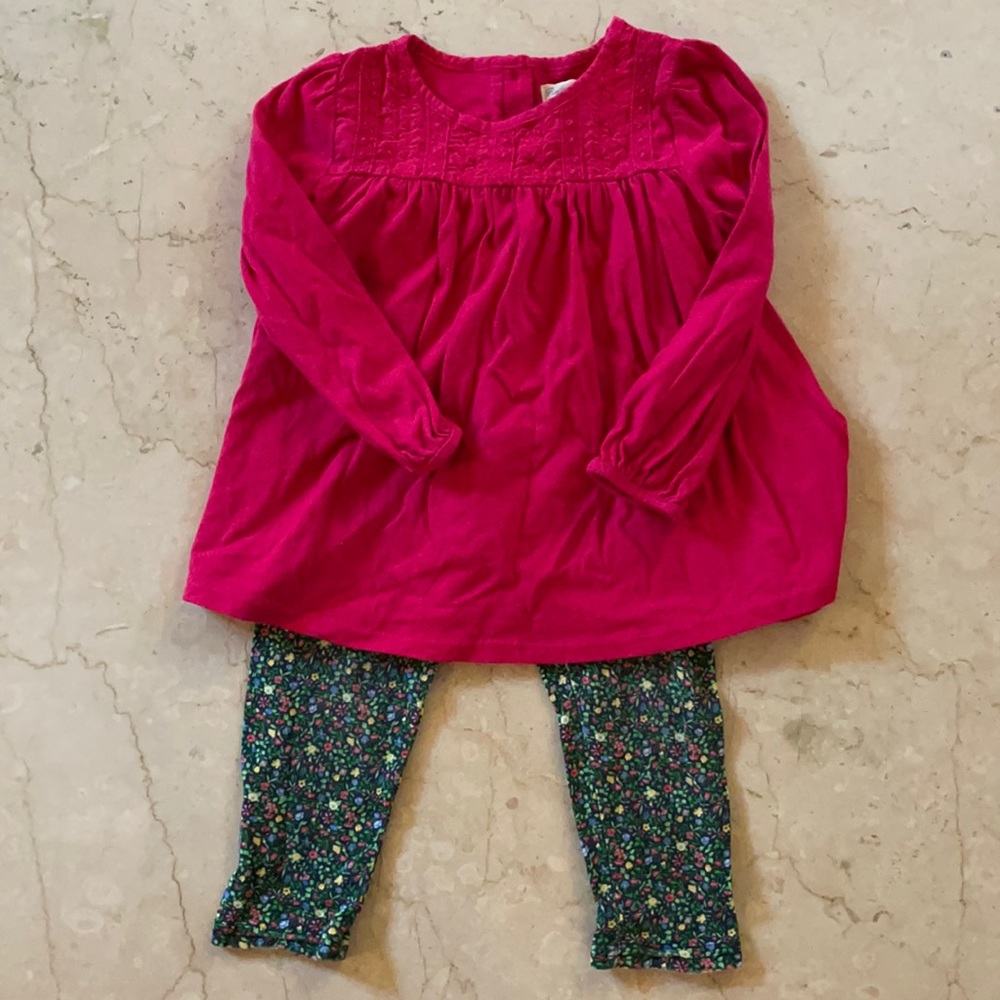 Ralph Lauren Baby Tunic & Leggings Set 24M